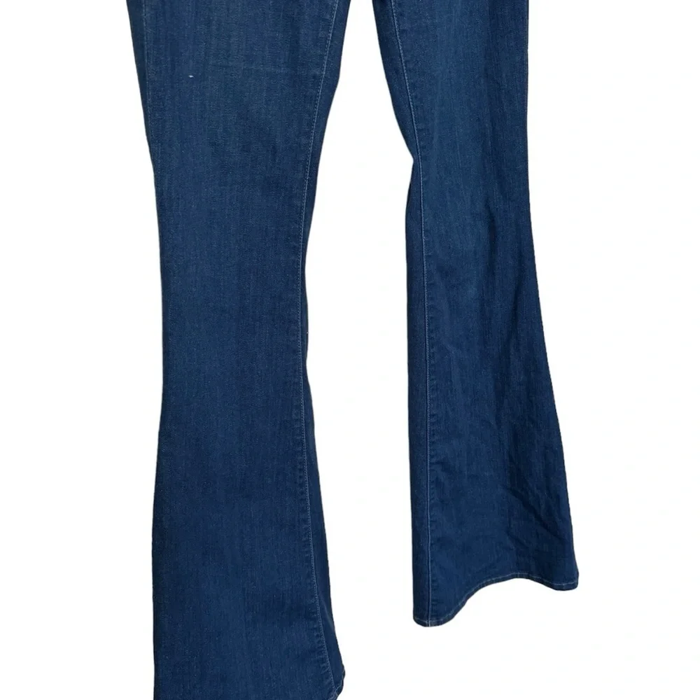 MOTHER The Curfew Blue Flare Jean Size 25 - Picture 4 of 11